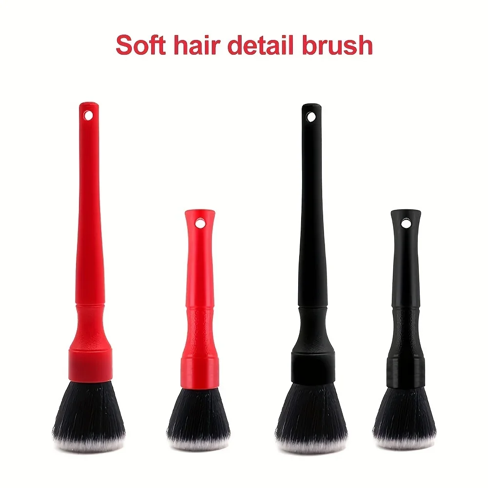 Car Ultra-Soft Detailing Brush Super Soft Auto Interior Detail Brush With Synthetic Bristles Car Dashboard Dust Sweeping Brush