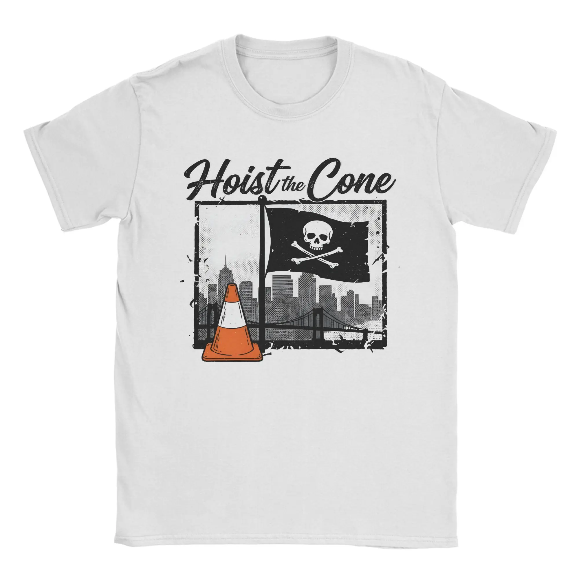Mens T-Shirt Hoist The Cone T-Shirts Trending  Summer Tee Shirt Classic Cotton Tops Gift Idea