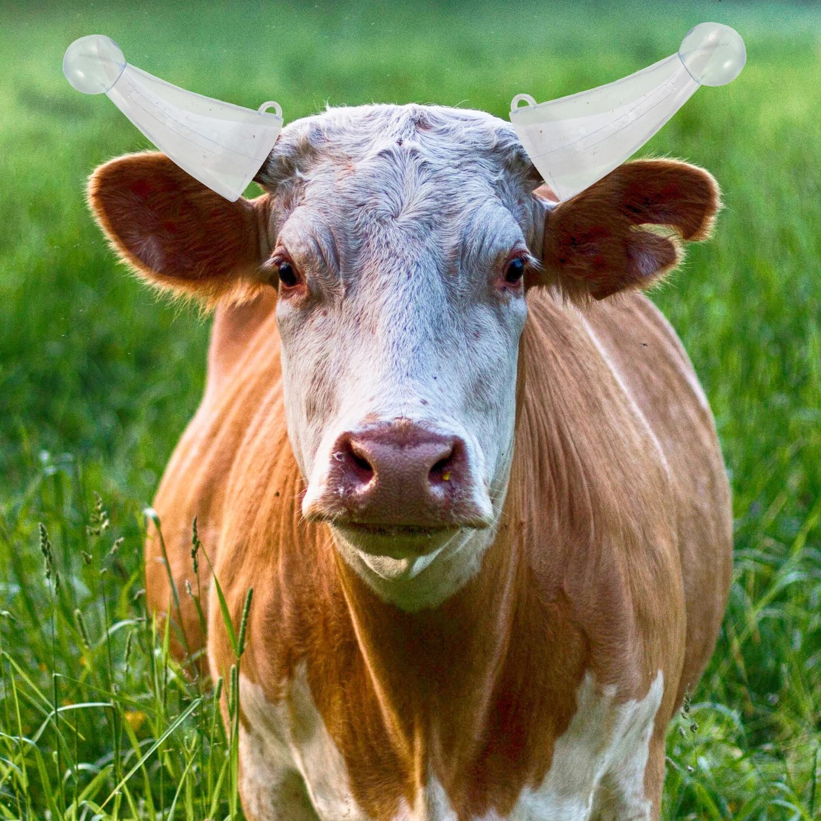 

User Friendly Design Cattle Horn Protector With Air Vent Silicone Cover For Cow Horn Protection Ear Tag