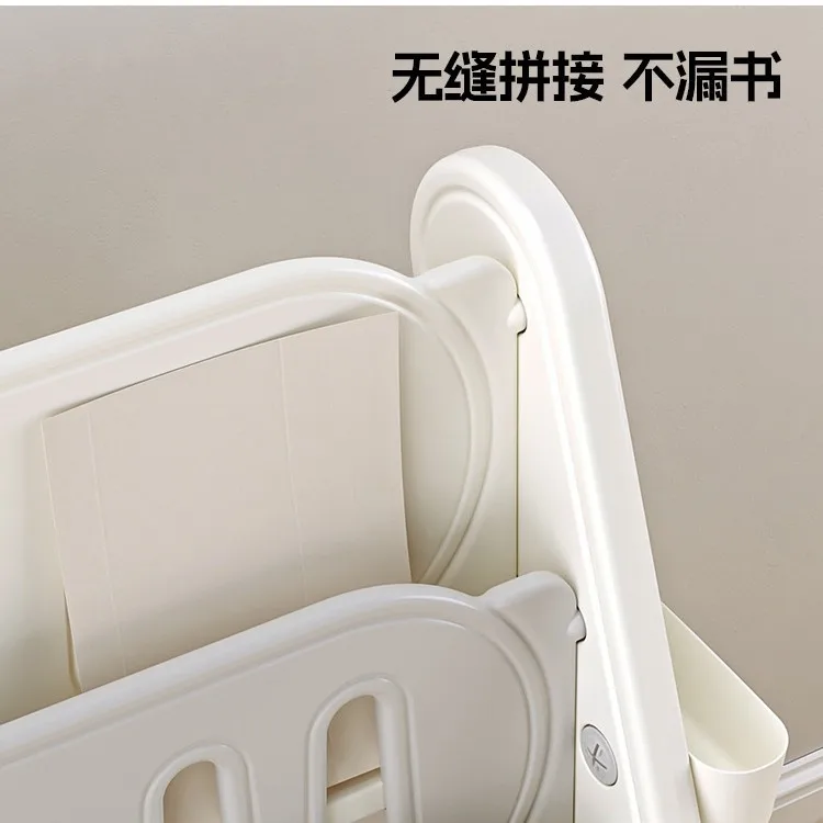 

Children's Bookshelf Storage Rack 2-in-1 Baby Small Household Picture Book Floor-to-ceiling Book