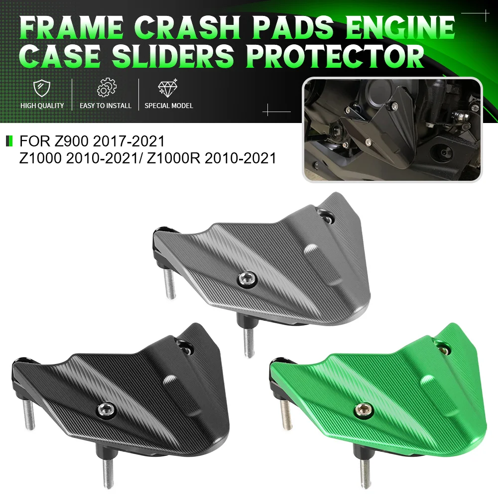 

FOR KAWASAKI Z900 2017-2021 Z1000 Z1000R Z 1000R 2010-2019 2020 2021 motorcycle Frame Crash Pads Engine Case Sliders Protector