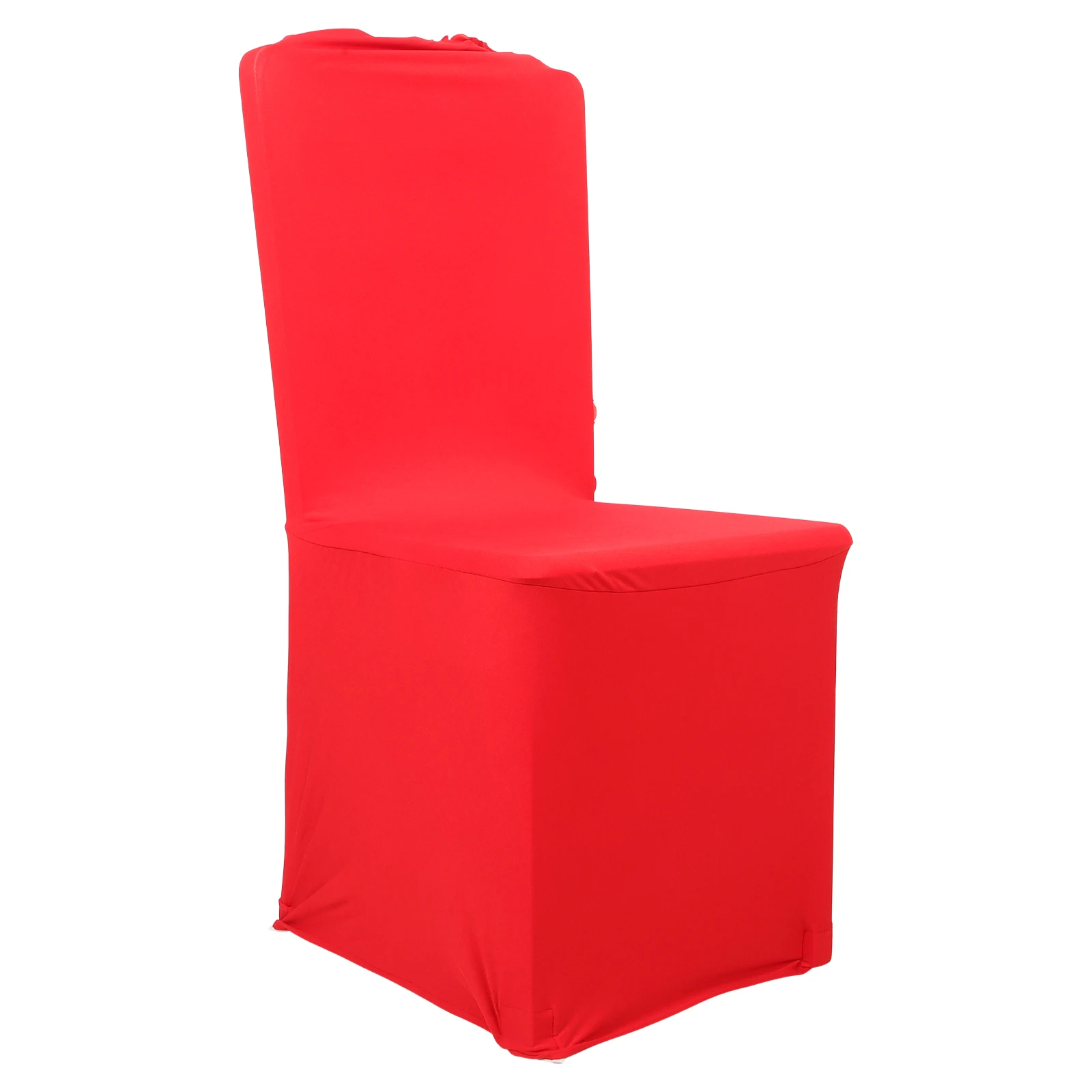 

Red Rose Wedding Chair Cover Banquet Decorative Slipcover Stretch Elastic Polyester Party Chairs Fits Most Easy Clean Machine