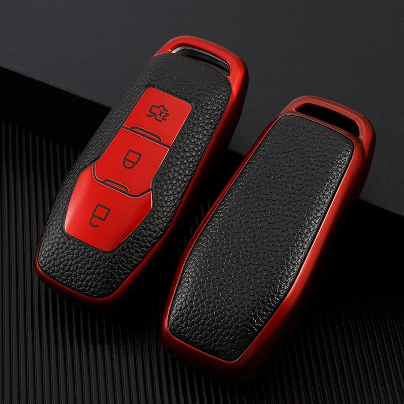 

TPU Car Remote Key Case For Ford Focus Fusion Mondeo 5 MK5 Mustang F-150 Explorer Edge Galaxy Fiesta Kuga MK3 MK4 Cover Shell