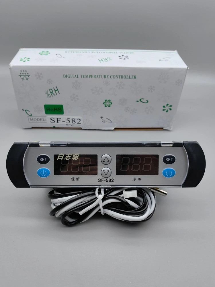 

Refrigerator thermostat SF-582 freezer thermostat refrigeration dual temperature controller temperature controller