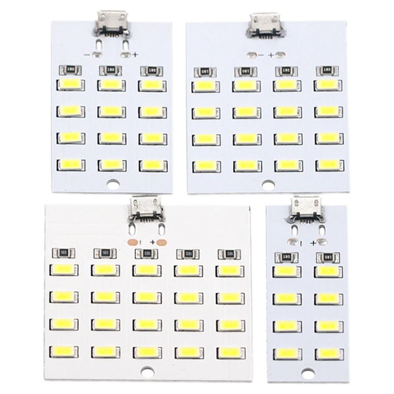 하이 퀄리티 5730 Smd 화이트 Mirco USB 5730 LED 조명 패널, USB 모바일 조명, 비상등 야간 조명, 5V, 430mA ~ 470mA