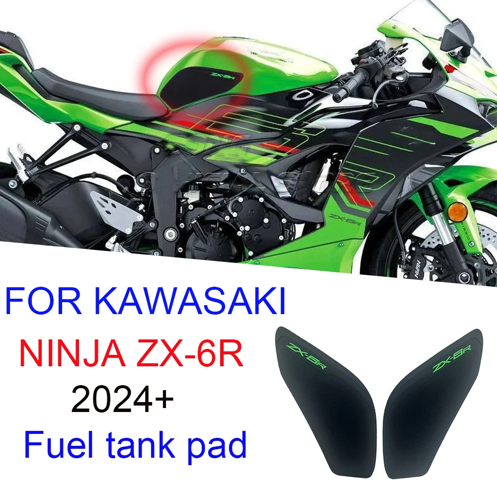 For KAWASAKI NINJA ZX-6R 636 ZX 636 ZX6R Tank Pad Motorcycle accessories Fuel Tank Cushion Tank pad Protector Side Fuel Tank