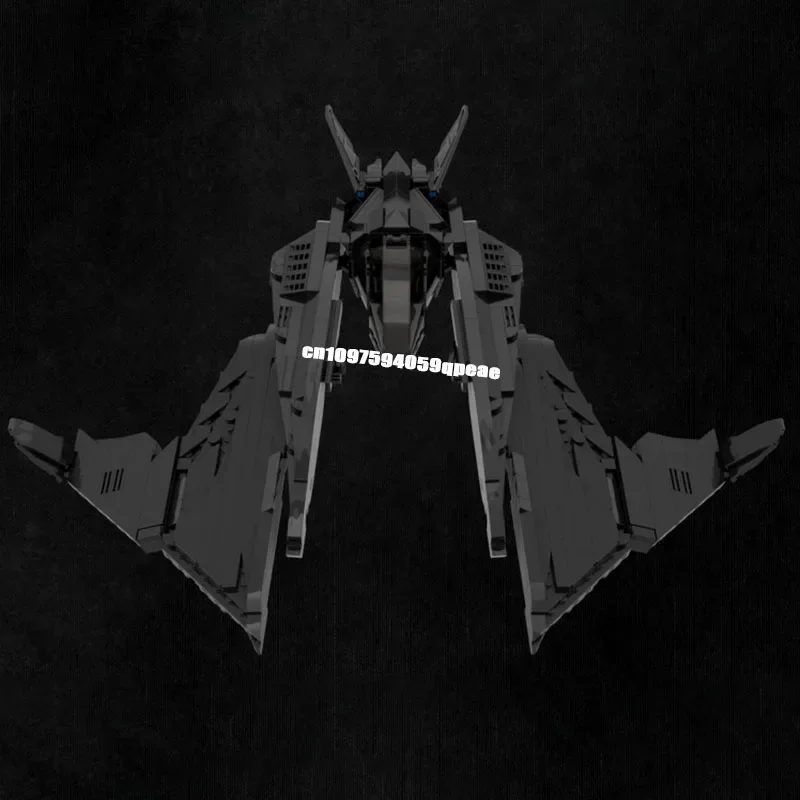 Hot 649Pcs Hot Famous Bat Hero Movie Series Moc Flying Fighter Model Custom Puzzle Diy Creative Ideas Kid Toys Birthday Gifts