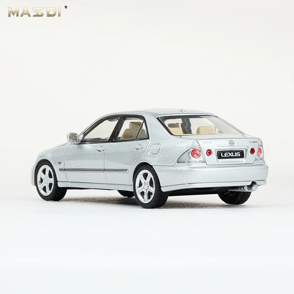 JKM 1/64 Model Car Lexus IS300 Altezza Vintage Diecast Classic JDM Model Car Vehicle Hobby for Teenagers Gifts Collection