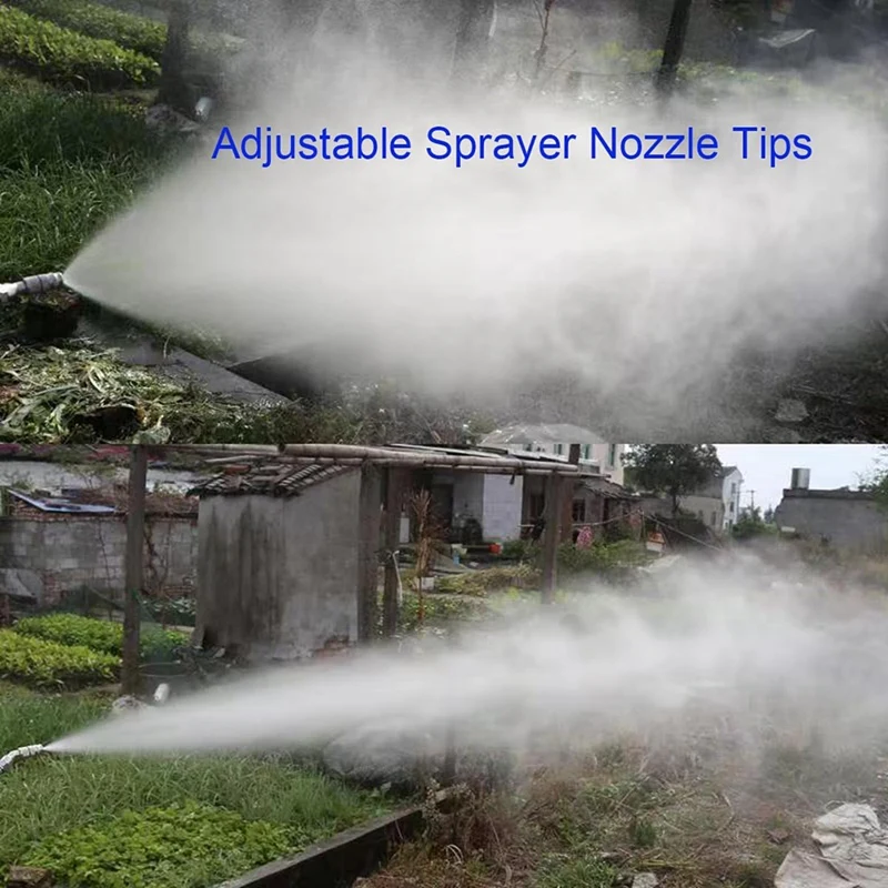 Adjustable Sprayer Nozzle Tips 2 Sets High Pressure Misting Spray Nozzle 1.5Mm Aperture, Fine Workmanship Durable