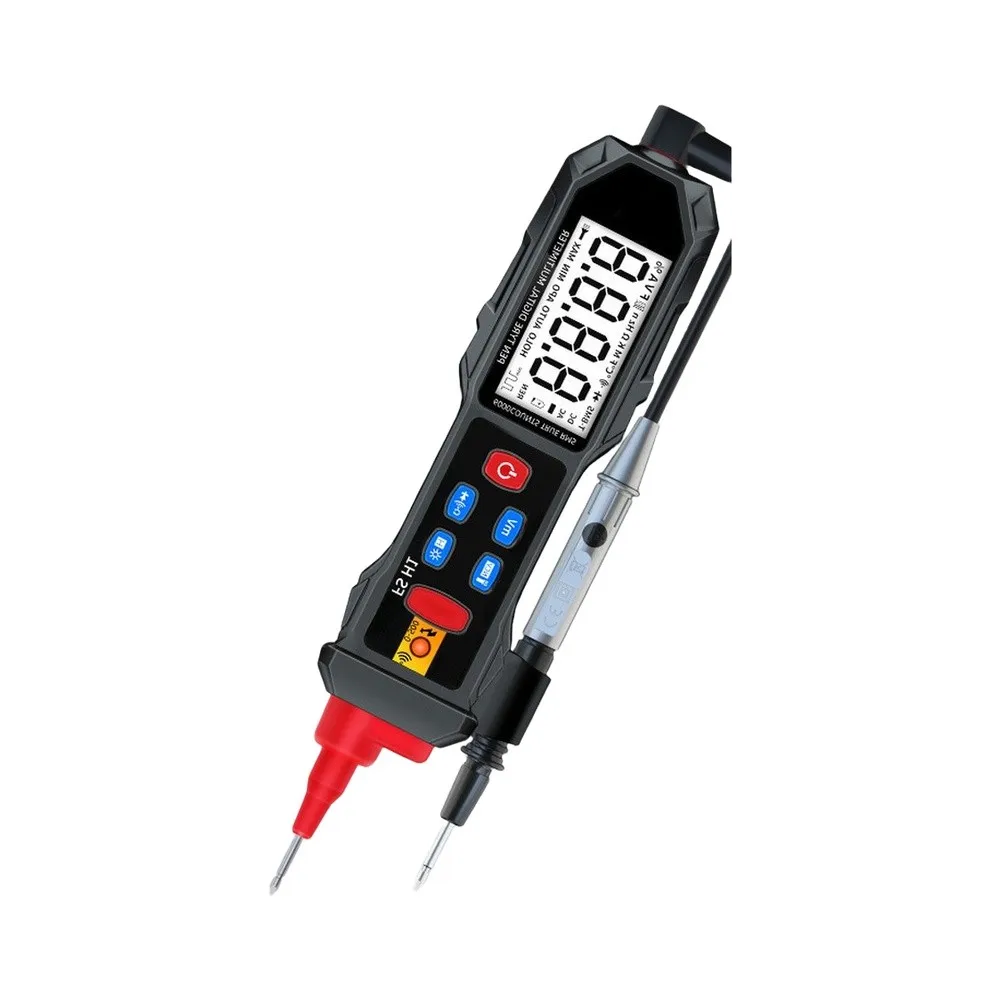 Mini Side Hanging Digital Multimeter Pen Type 6000 Counts For Auto Range AC DC Voltage Resistance Capacitance Frequency