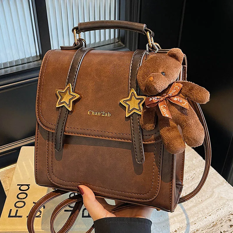 Advanced Retro Academy Backpack 2026 New Trendy Fashion Student Class Commuting Backpack