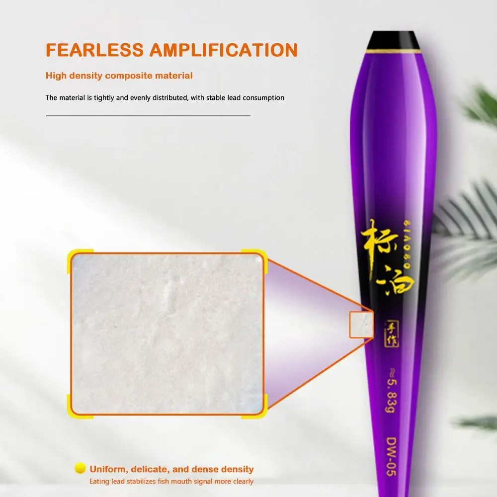 3pcs Inner Fishing Floats Body Composite Fishing Accessory Float Body Bottom Part Plastic Bobbers Tackle Fishing Floats Part
