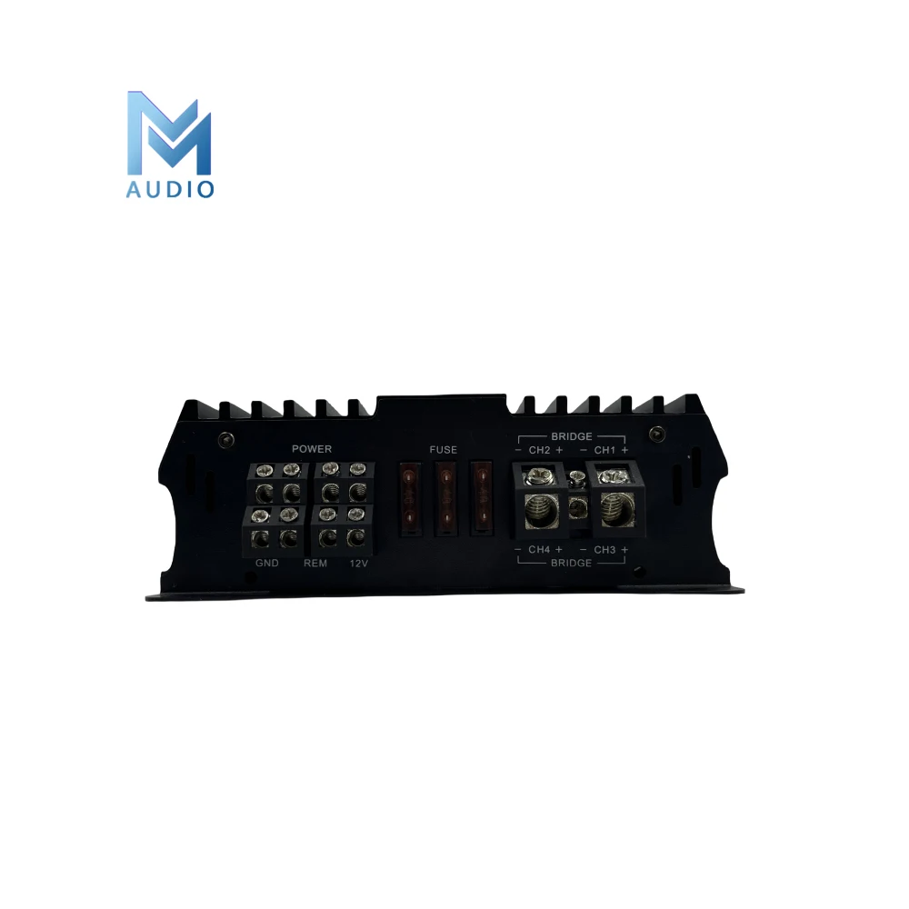 Factory Wholesale Class D Car Amplifier Power 300 Watts Car Audio 4 Channel Amplifier Class D Full Range Amplifier Speaker Audio