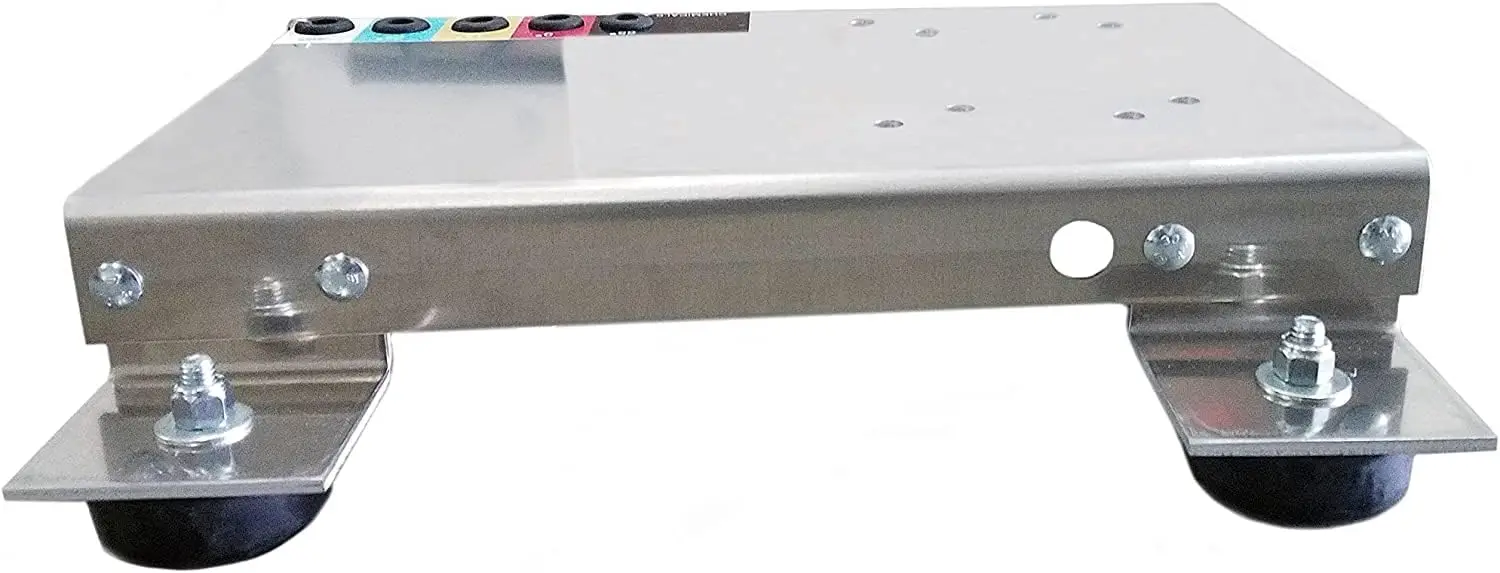 Hogedrukreiniger skidplateframe met rubberen voetjes (aluminium)