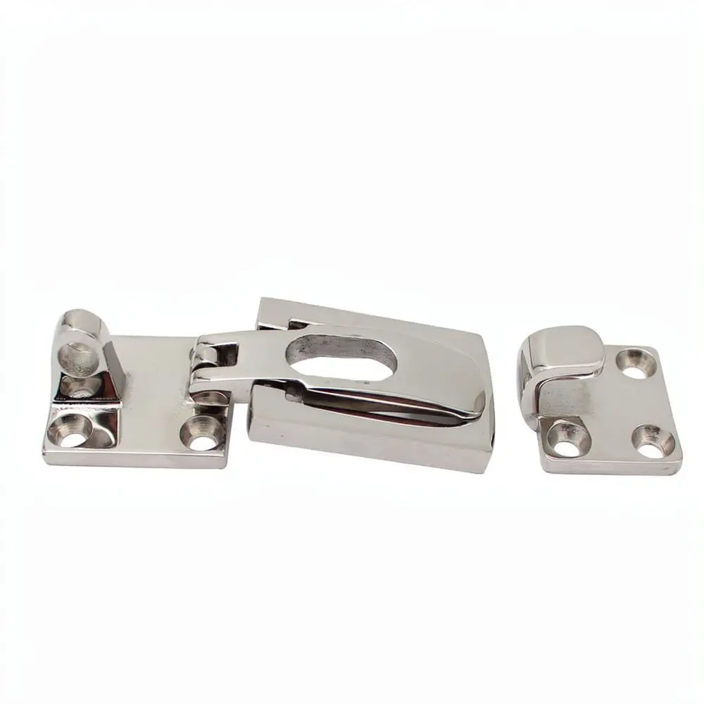 316 Stainless Steel Hasp Lock For Marine Boat Yacht Hatch Cabinet Door Latch Security Storage Hardware Fitting