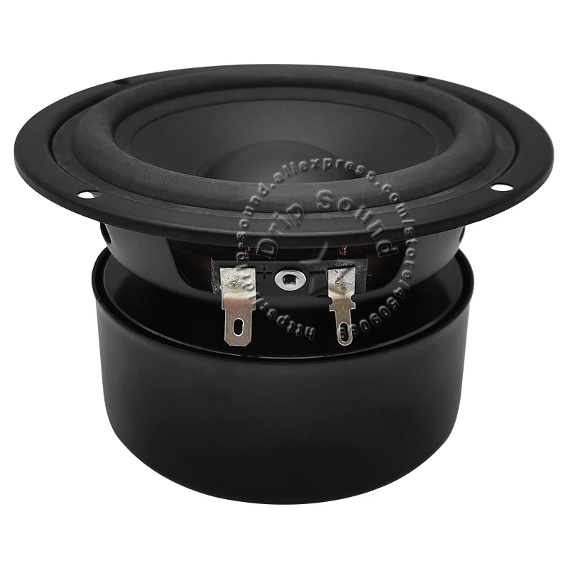 4,5-дюймовый низкочастотный динамик среднего диапазона, 80 Вт, 8 Ом, аудио, басовый динамик, стереодинамик, звуковая труба JX-QA-4101F