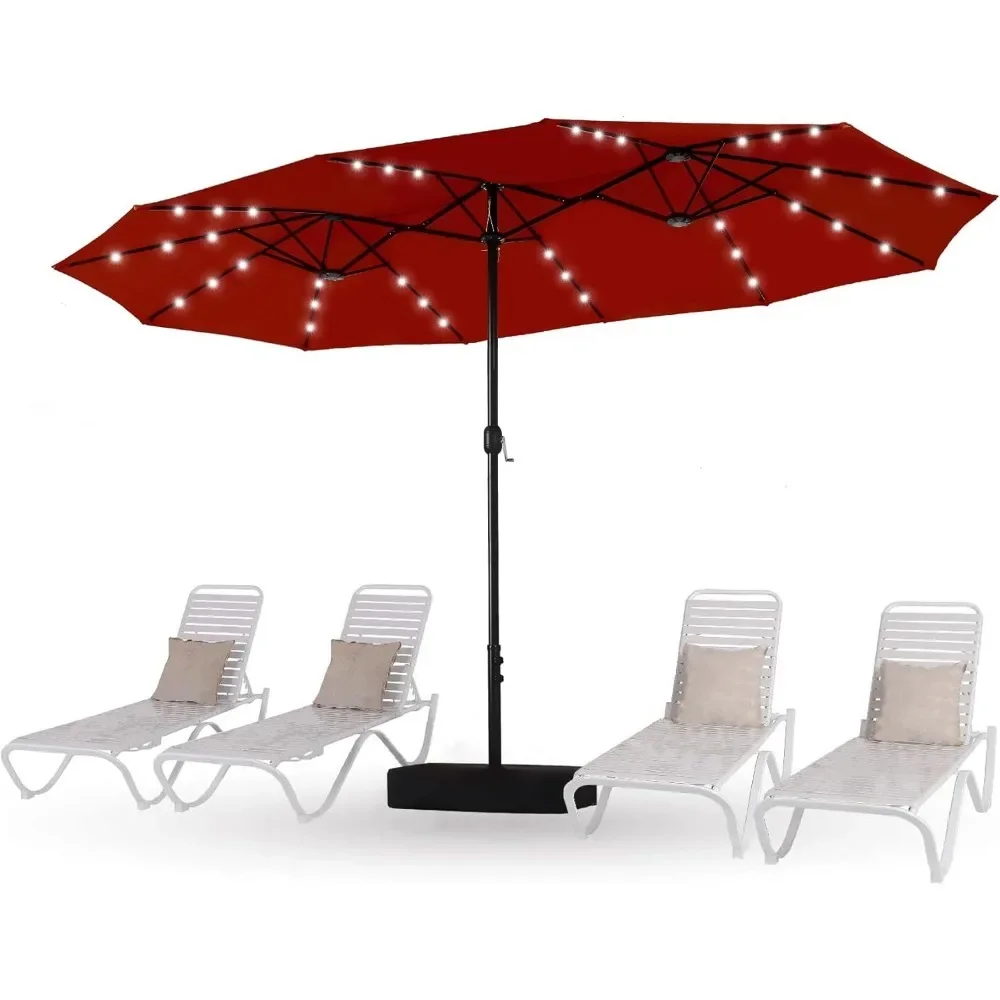 Umbrella for the Beach Outdoor Garden Umbrella Windproof Strong Furniture Outdoor Set Holder Large Stand