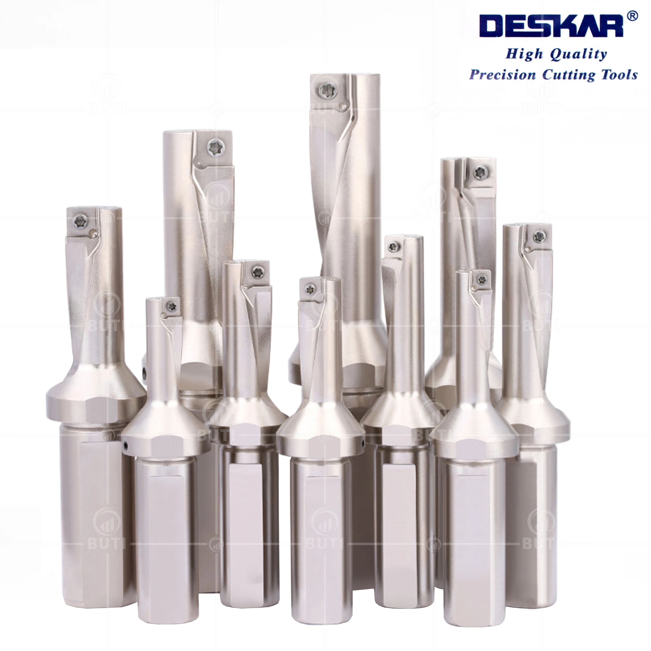 Imagem -02 - Deskar-cnc Torno U-brocas Ferramentas de Corte Drilling Holder 100 Original Tcap10r2.25d Tcap12r-2.25d Tcap12r3.25d Tcap12r-3.25d