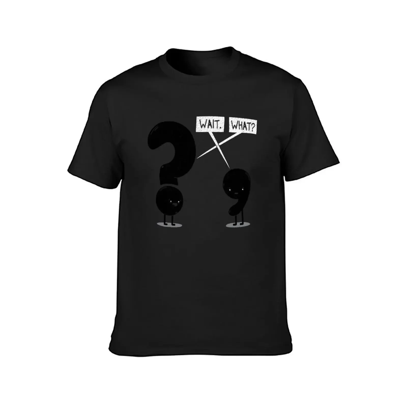 Wait...What? T-Shirt plus sizes oversized graphic tee rapper graphic tees mens t shirts