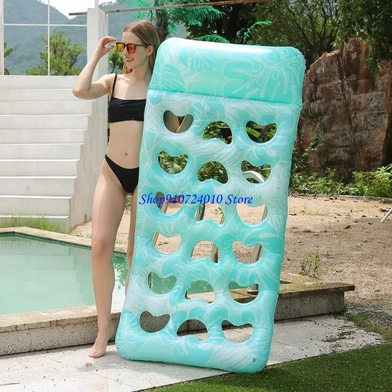 77HD gia cố hồ bơi người lớn Nệm nệm phao thiết kế lá giường nhanh PVC