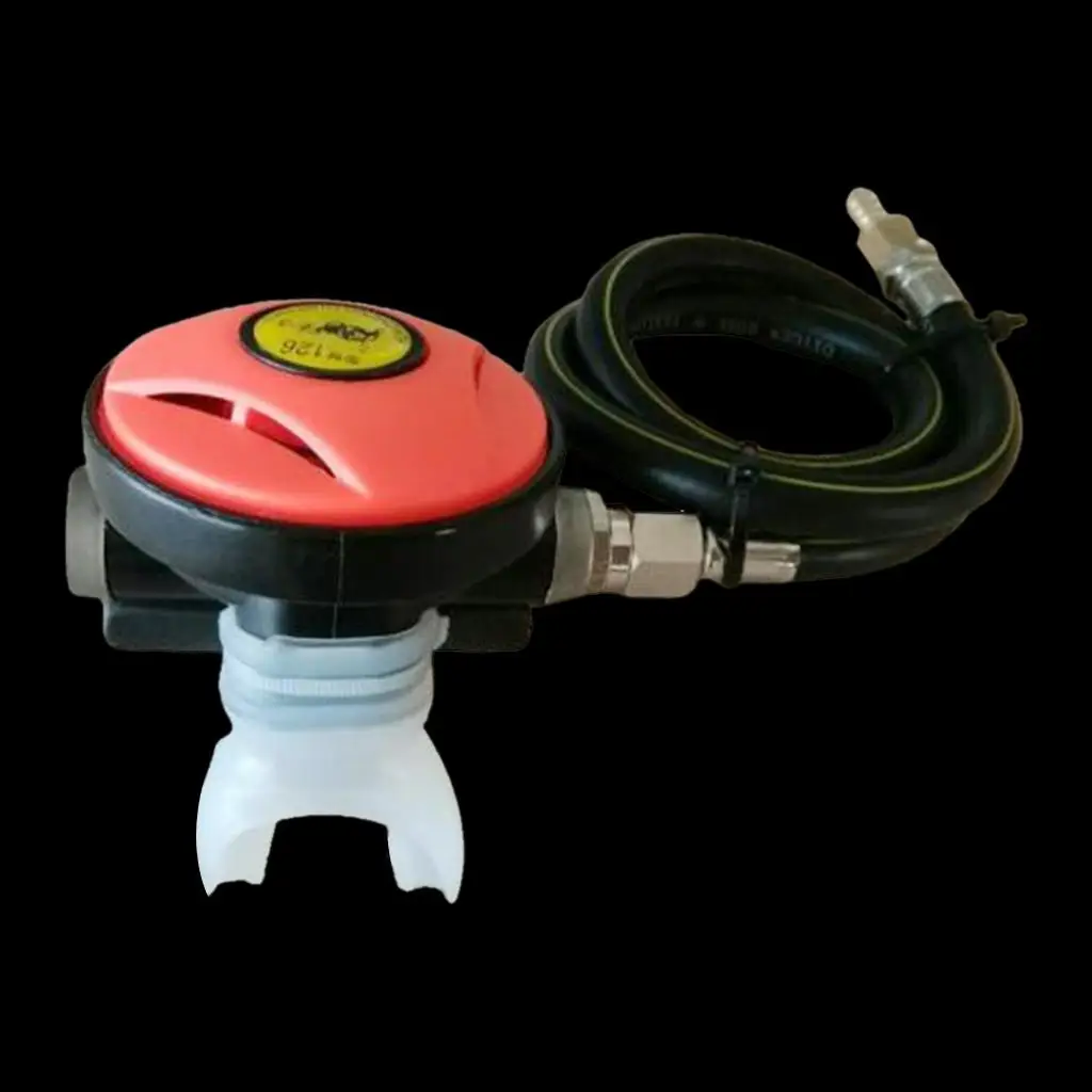 Underwater Diving 2nd Stage Regulator Orange Octopus Safety Breathing Tool Accessory for Scuba Activities view 3
