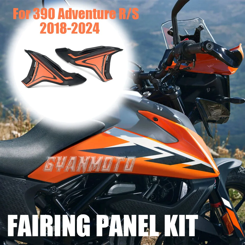 

For 390adv 390 ADV Adventure R S 2018-2024 2023 Motorcycle Fairing Side Panels Kit Wind Deflector Panel Windscreen Plate Cover