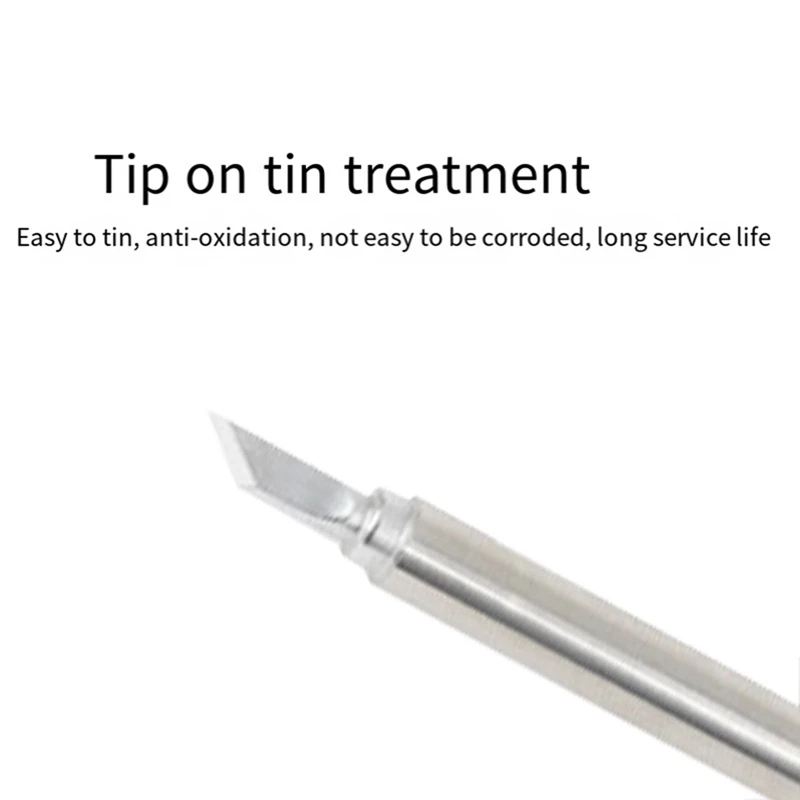 TS100 Electric Soldering Iron Tip, Constant Temperature Soldering Iron Tip, Horseshoe-Shaped Soldering Iron Tip Easy Install