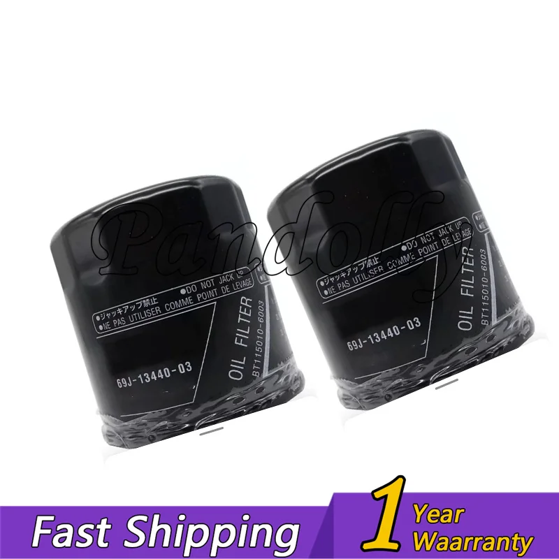 1 قطعة/2 قطعة 69J-13440-04-03 فلتر زيت لياماها 1800 1.8TFX FZR FZS FX-SVHO GP1800R FSH 250 AR240 275 جميع 1.8L 69J-13440-04-00