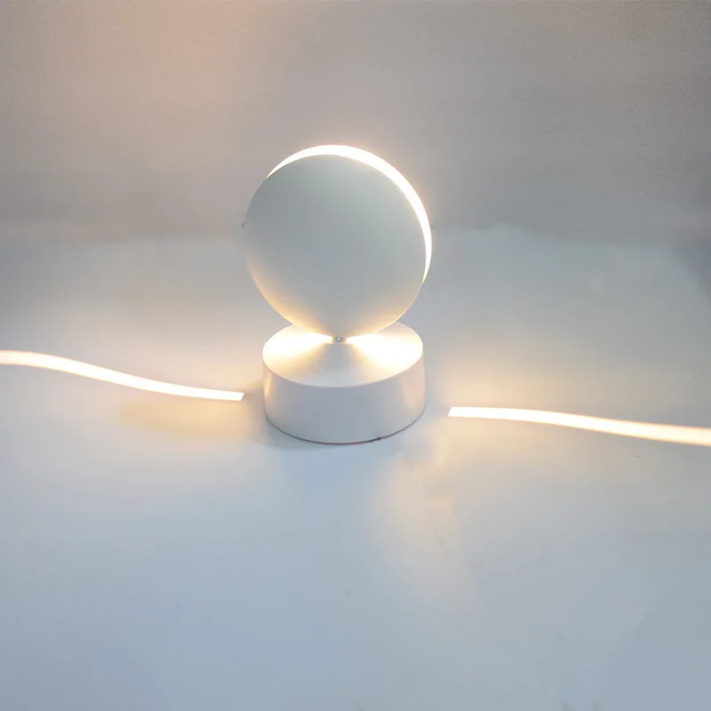 LED window sill lamp, doorpost light, 360-degree rotating personalized wall light, showroom and hotel