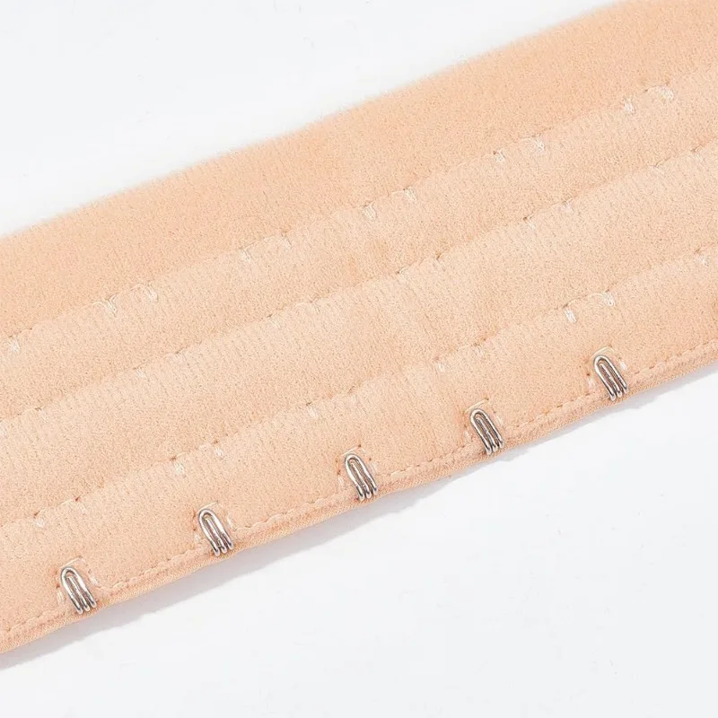 4pcs Women\'s Bra Extenders 3 Rows 11 Hooks Lady\'s Corset Buckles line Bra Back Extender Adjustable Soft Stretchy Back Waist