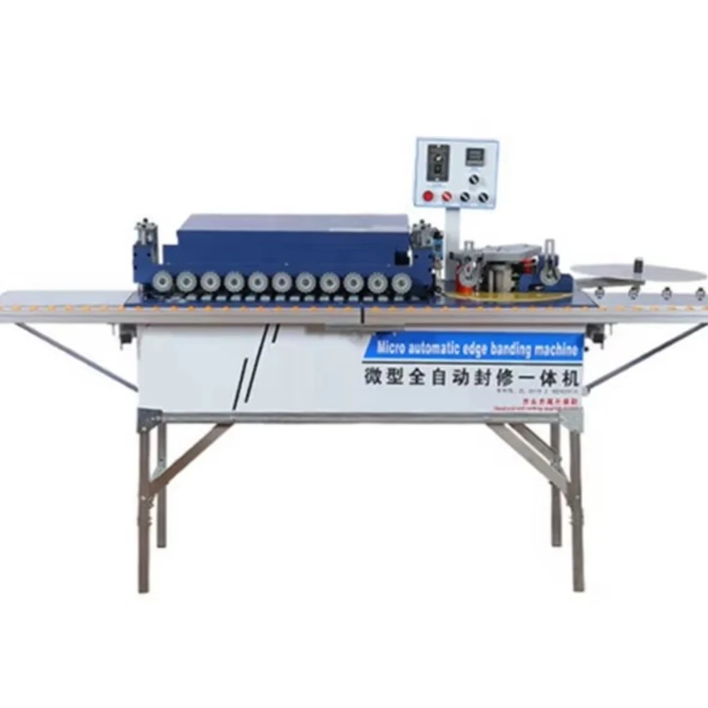 

Portable and economical automatic woodworking wood cutting, polishing and edge banding machine CE