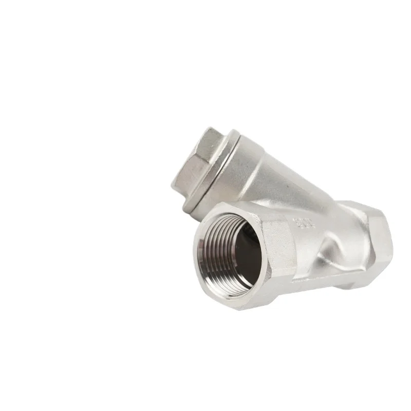 For Stainless Steel 304/316 Y Type Screw Mouth Filter Thread Thickened Heavy Duty Fittings 4/6 Points