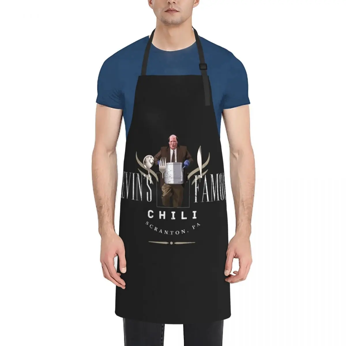 Kevin's Famous Chili - The Office Apron Cute Kitchen House Things For Home And Kitchen Kitchen Tools Apron