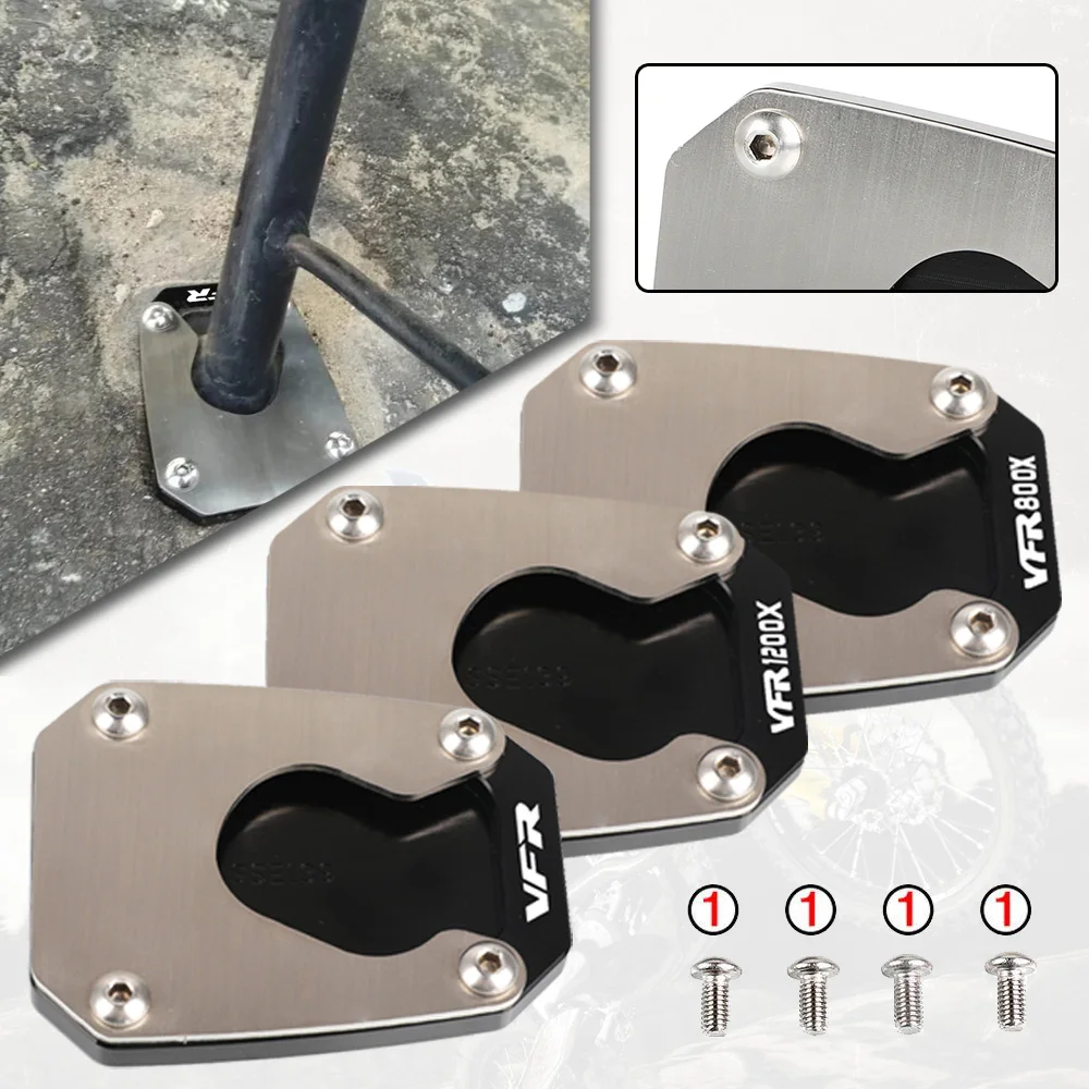 

Боковая подставка, увеличенная пластина, удлинитель подставки для HONDA VFR1200X VFR 1200X DCT VFR800X 1200 CROSSTOURER 2012-2018 2019 2020 2021