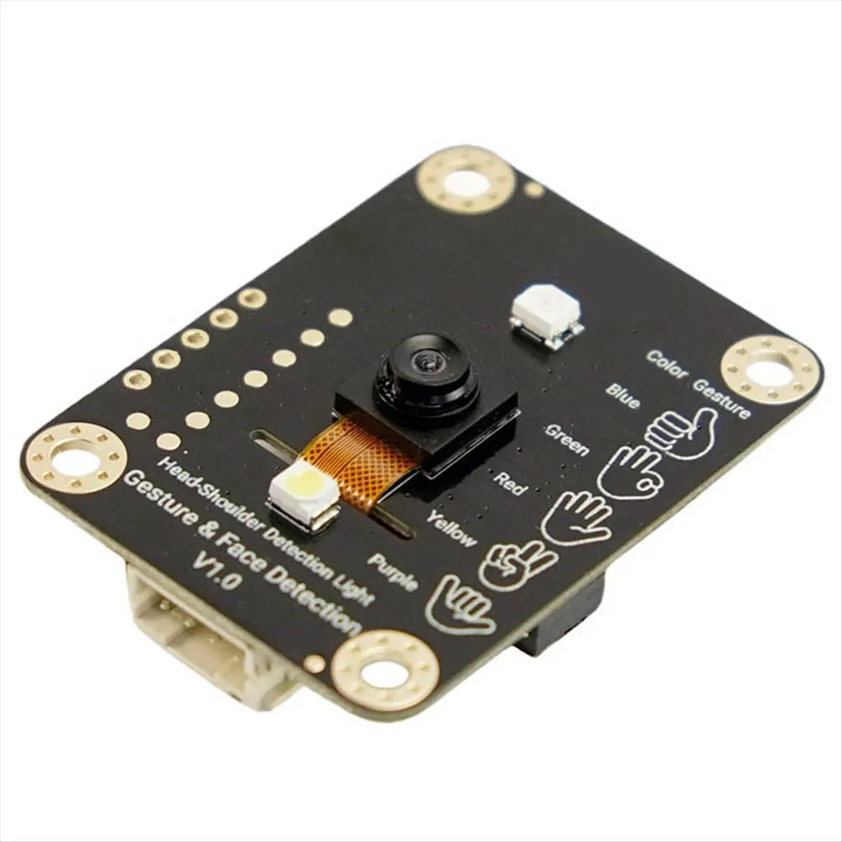 AT42 AI Visual Gesture Human Presence Tracking Sensor 5 Gesture Range 3 Meters 10 Tracking Mind+Graphical Programmin
