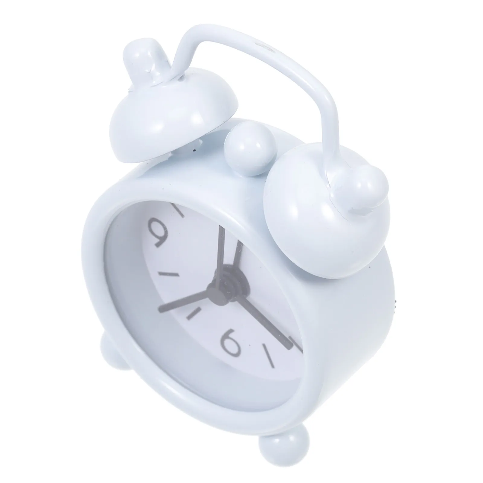 

Mini Alarm Clock Mini House Decoration High Quality Metal Material Realistic Miniature Clock Ornament Creative Home Decor Gift