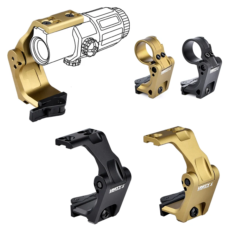 

UNITY FAST OMNI FTC Magnifier Mount Optic Base Tactical G33 G43 G45 551 552 553 558 2.26"2.91"Optical Height Sight Scope Mounts