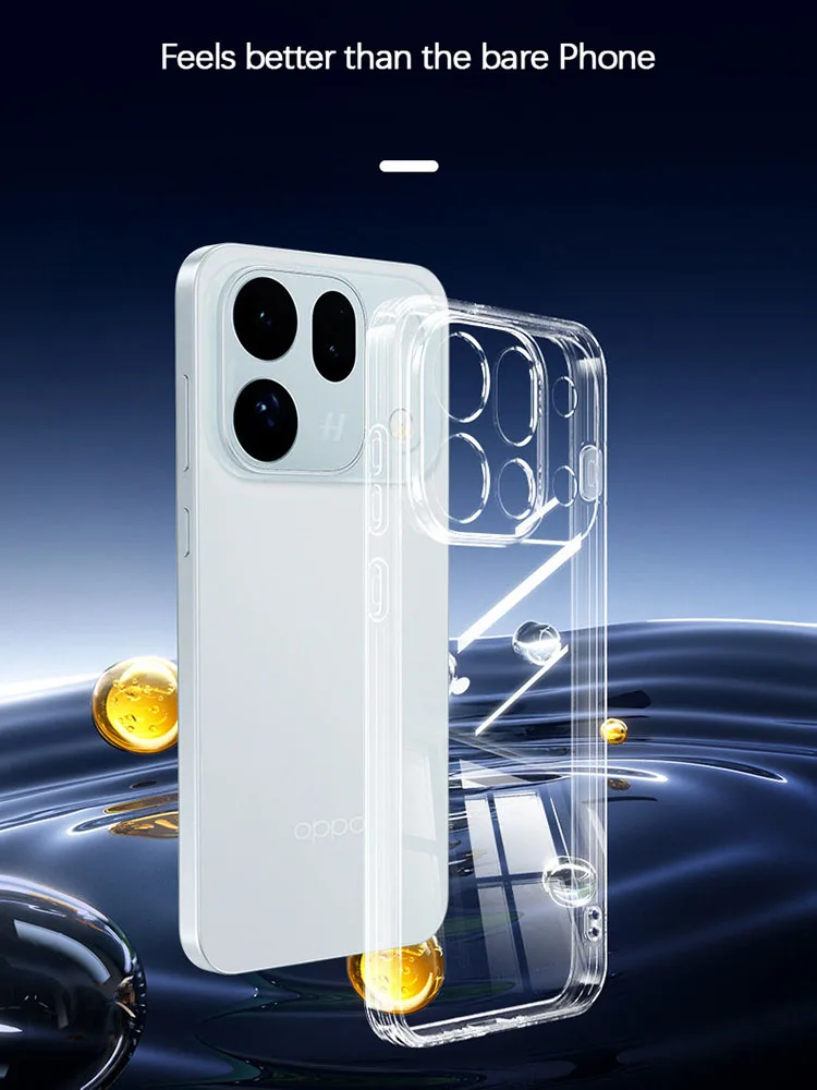 Kristallklare Handyhüllen für OPPO Find X10 Pro Max E X10E FindX10ProMax Ultradünne Nicht-Vergilbende HD Transparente Rückseiten-Schutzhülle