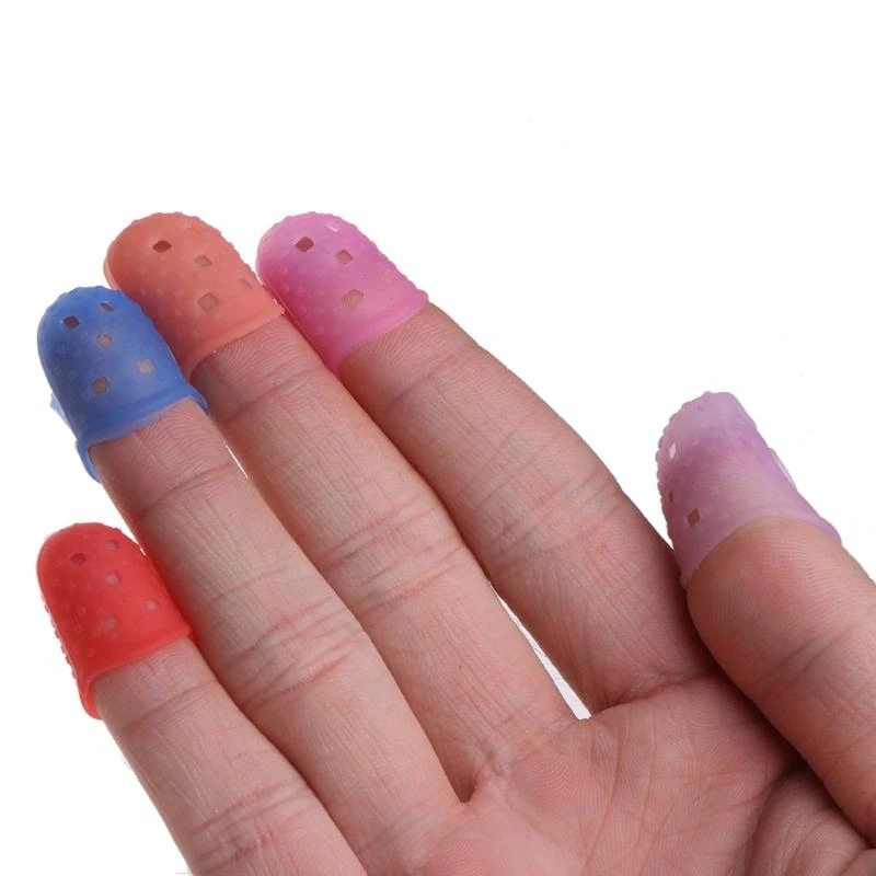Quilting Finger Sleeves Slip Resistant Silicones Finger Sleeve Fingertips Sleeve best sale