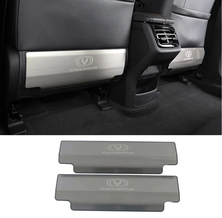 For Changan Uni-k Unik CS35 CS55 CS75 CS95 Eado 2021 2022 Accessories Seat Anti-Kick Cover Decoration Interior Details Seat Back