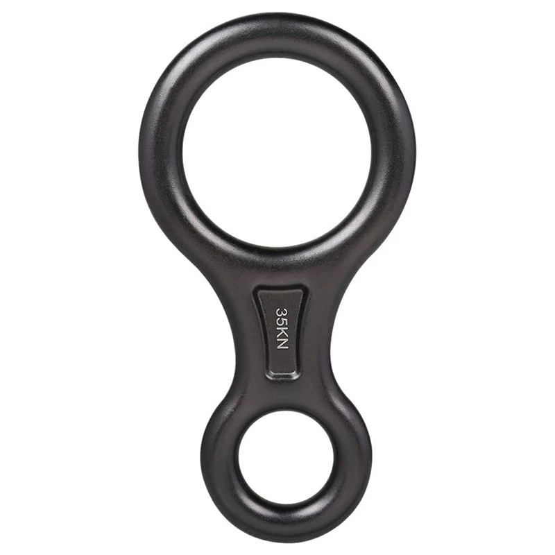 

8-Shaped Descender Climbing Equipment Downhill Equipment 35KN Suitable for Climbing Bearings and Wrestling Devices