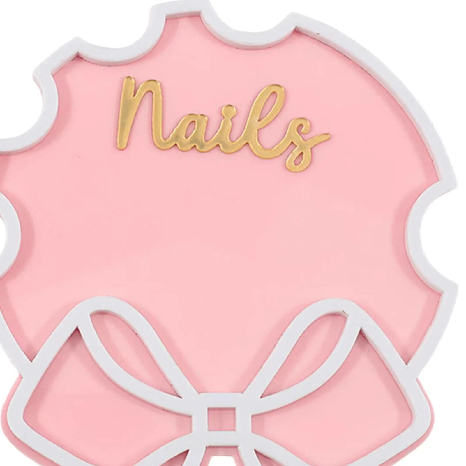 Nail Photo Prop Simple Multifunctional Nail Display Card Beauty Salon Props Acrylic for Salon Manicure Shop Decoration Studio