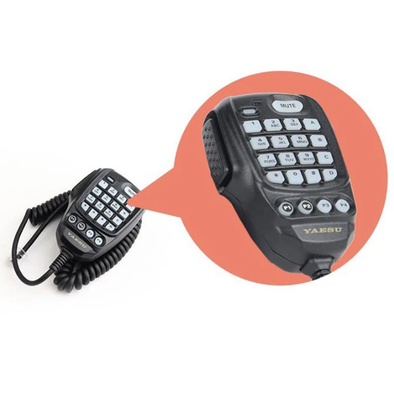 YAESU Walkie Talkie samochodowe FTM-300DR Mikrofon z głośnikiem Model SSM-85D 6-pinowy mikrofon z klawiaturą numeryczną Radioodtwarzacz samochodowy Dodatkowe części SSM85D