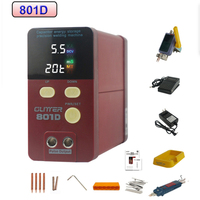 GLITTER 801D Spot Welder Machine Pulse Current Spot Welding Machine for Spot Welding18650 Battery 0.3mm Nickel Welding 0.050.4mm
