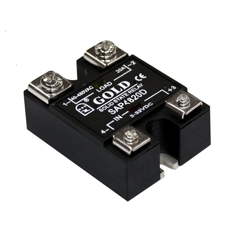 

GOLD SAP4840D 4860D 4880D 48100D solid state relay SSRDA DC/AC SSR24V three-phase 220V voltage regulation module group