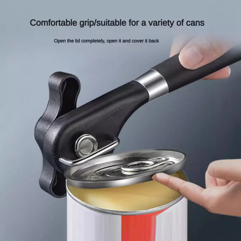 Stainless Steel Manual Can Can Openers Monolever Side Open Cover Can Openercan opener Labor-Saving Bottle Opener