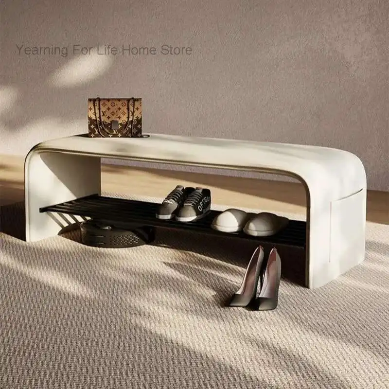 

Entrance Hall Shoe Changing Bench Porch Shoe Cabinet Bench Integrated Entrance Shoe Changing Bench Bedroom Benchs