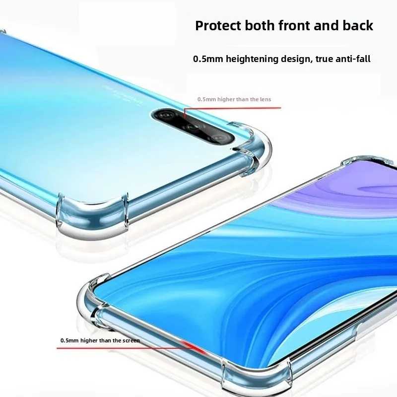 حافظة لهاتف موتورولا موتو X70 إطار سيليكون شفاف غطاء رقيق وخفيف لهاتف موتورولا X 70 ممتص للصدمات الهواء فوندا #2