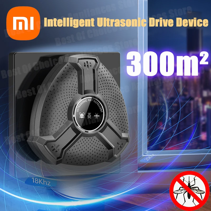 Xiaomi – répulsif ultrasonique Intelligent pour rongeurs, souris Anti-chauve-souris, haute puissance, pour le bureau et la maison, avec répulsif physique pour rongeurs à large plage