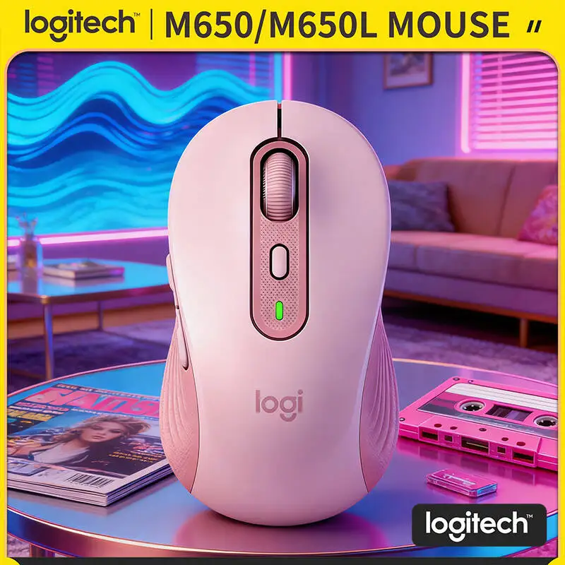 

Эргономичная мышь Logitech M650/M650L — технология SilentTouch, экологичный дизайн, 5 программируемых кнопок, стабильная связь на 10 м